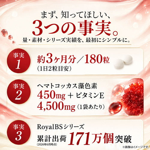 アスタキサンチン＆ビタミンE 180粒　（#40）