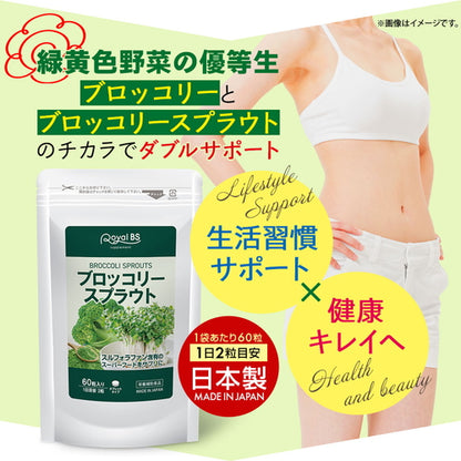 ブロッコリースプラウト 60粒